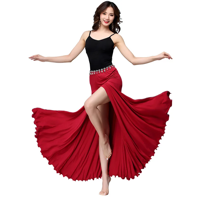 New Fashion Summer Dance Clothing Class Wear Stretchy Modal Women Belly Dance Costume 2pcs Top and Long Skirt
New Fashion Summer Dance Clothing Class Wear Stretchy Modal Women Belly Dance Costume 2pcs Top and Long Skirt