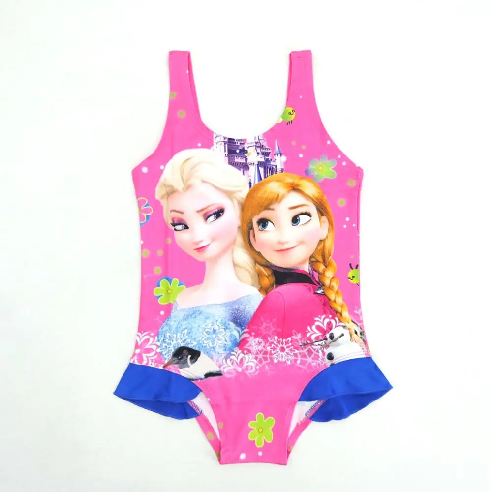 

Girls Froz Vest Skirt Swimsuits One Piece 1501