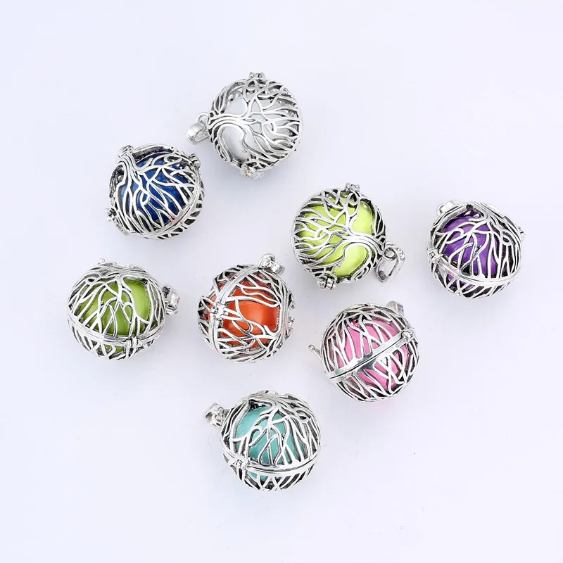 10pcs 38*25mm Hollow Ball Box Copper Vintage Cage Locket Pendants For DIY Essential Oil Diffuser Perfume Sound Necklace
10pcs 38*25mm Hollow Ball Box Copper Vintage Cage Locket Pendants For DIY Essential Oil Diffuser Perfume Sound Necklace