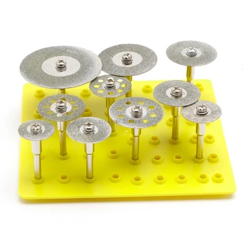 For 10Pcs 1/8'' Mini Diamond Cutting Disc For Rotary Mini Drills Cut Off Wheel Promotion
For 10Pcs 1/8'' Mini Diamond Cutting Disc For Rotary Mini Drills Cut Off Wheel Promotion