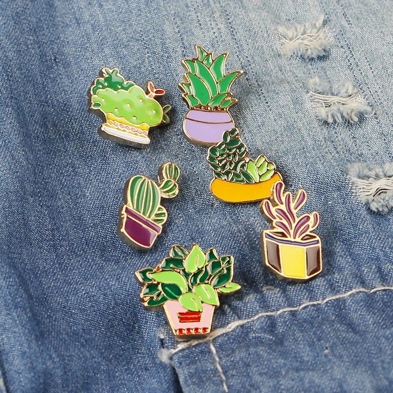 Cartoon Green Potted Plant Aloe Succulents Enamel Pins Lovely Backpack Badge Gifts Collar Brooches Cactus Leaves Lapel Pin
Cartoon Green Potted Plant Aloe Succulents Enamel Pins Lovely Backpack Badge Gifts Collar Brooches Cactus Leaves Lapel Pin