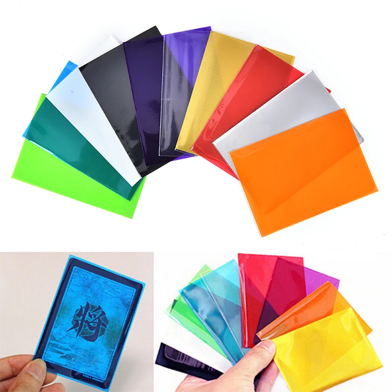 100PCS/lot Colorful Backs Card Sleeves Cards Protector For Board Game Cards Magic The Gathering 10 Colors
100PCS/lot Colorful Backs Card Sleeves Cards Protector For Board Game Cards Magic The Gathering 10 Colors