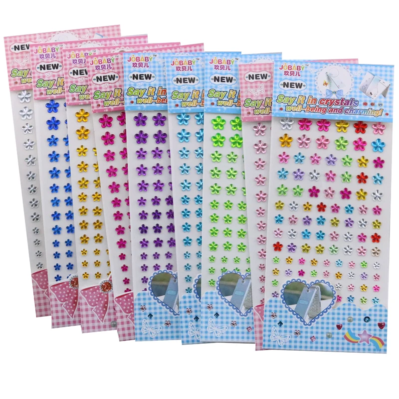 120Sheet 6MM 8MM 10MM 12MM Gradient Acrylic Independent Plum Blossom Flower Stone Sticker For DIY Cartoon Pattern Beauty
120Sheet 6MM 8MM 10MM 12MM Gradient Acrylic Independent Plum Blossom Flower Stone Sticker For DIY Cartoon Pattern Beauty