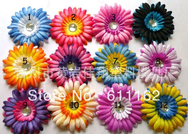 12 color chromatic daisy flower head headdress sunflowers hair accessories popular flowers to spent
12 color chromatic daisy flower head headdress sunflowers hair accessories popular flowers to spent
