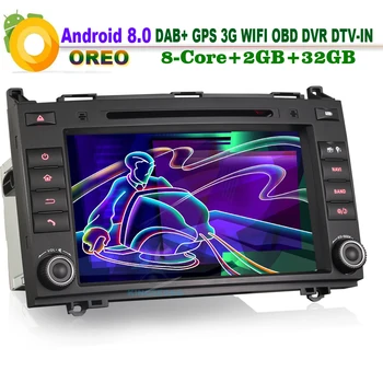 8-Core 8" Android 8.0 Car Radio DAB+ WiFi 3G DTV-IN CD BT SD OBD Stereo GPS Car Multimedia Player for Mercedes Benz A-Class W169
8-Core 8" Android 8.0 Car Radio DAB+ WiFi 3G DTV-IN CD BT SD OBD Stereo GPS Car Multimedia Player for Mercedes Benz A-Class W169