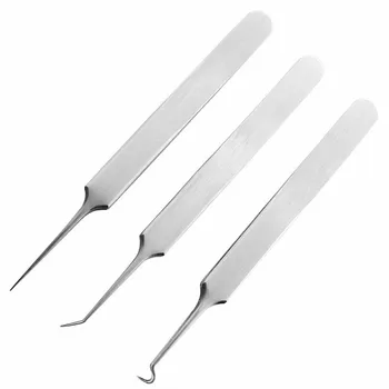 3pcs/set The High Quality Blackhead Tweezers Blackhead Blemish Removers Blemish Acne Pimple Extractor Face Skin Care Tool
3pcs/set The High Quality Blackhead Tweezers Blackhead Blemish Removers Blemish Acne Pimple Extractor Face Skin Care Tool