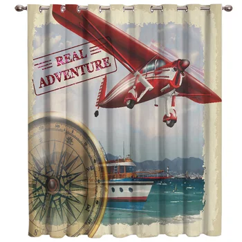 Retro Aircraft Ship Poster Window Treatments Curtains Valance Window Curtains Dark Decor Bathroom Curtains Kitchen Outdoor
Retro Aircraft Ship Poster Window Treatments Curtains Valance Window Curtains Dark Decor Bathroom Curtains Kitchen Outdoor