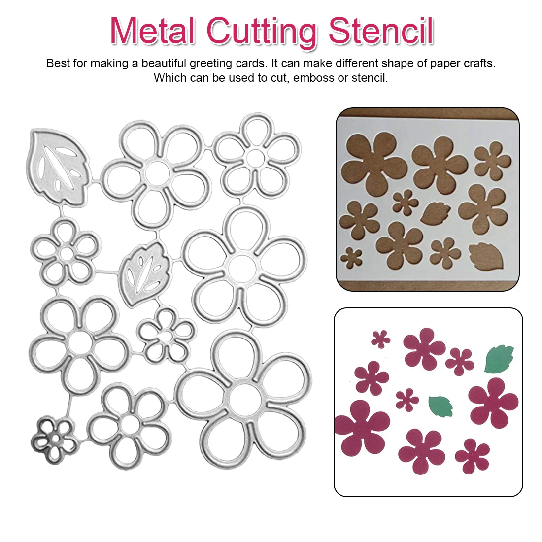 Scrapbooking Photo Album Card Paper Embossing Craft Cut Dies DIY Flower Spring Leaf Metal Cutting Dies Stencil
Scrapbooking Photo Album Card Paper Embossing Craft Cut Dies DIY Flower Spring Leaf Metal Cutting Dies Stencil
