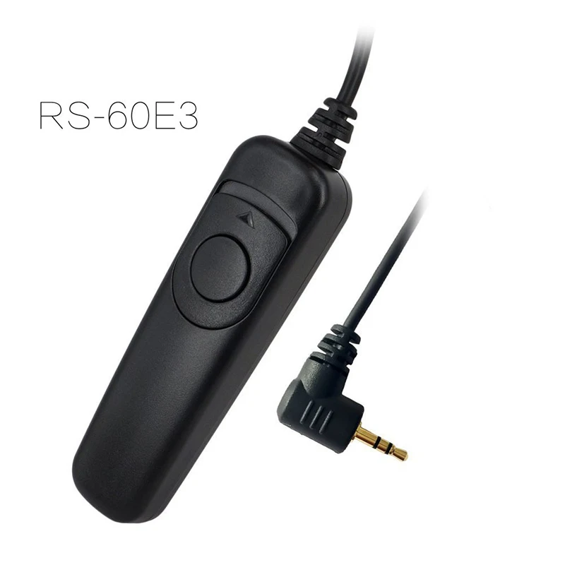 

RS-60E3 Remote Shutter Release camera remote Controller cord for Canon 500d 450d 700D 650D 550D 60D 600d G1X/G15/G12 1000d 1100d