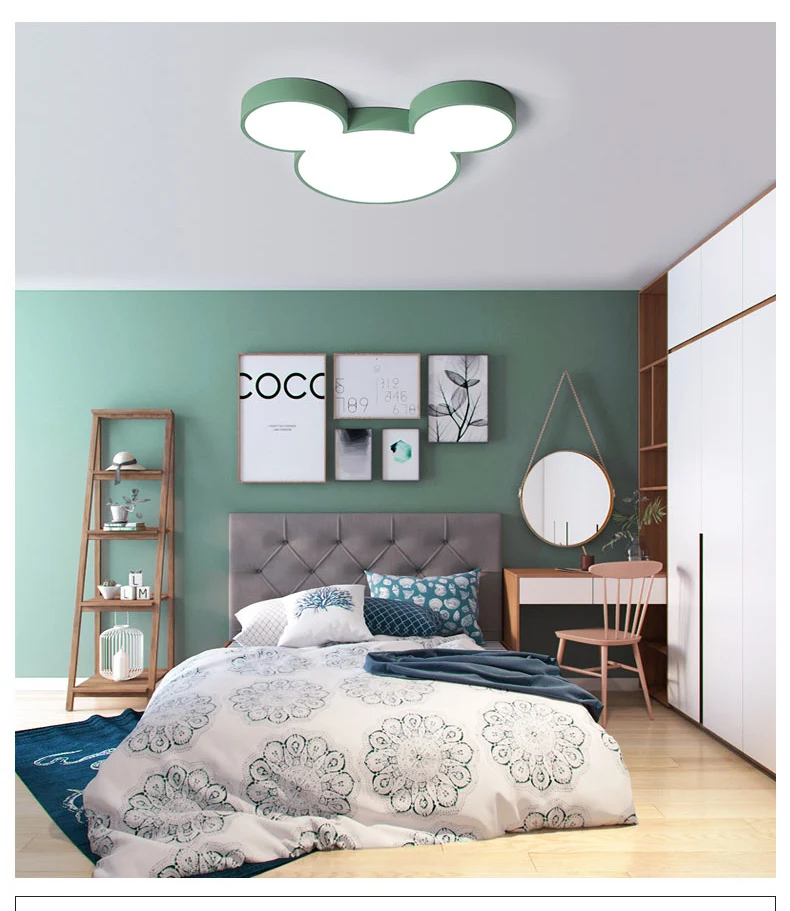 DX Color Mickey Led Ceiling Lights (4)
