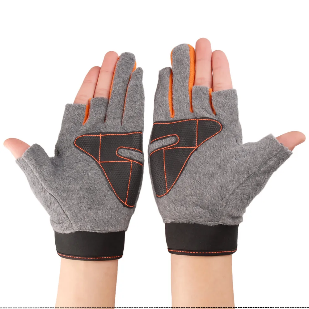 スマート冬釣り手袋滑り止め3lowフィンガーズ快適なペスカ屋外スポーツグローブハンドプロテクターluvas Guantesデペシェ Gooum
