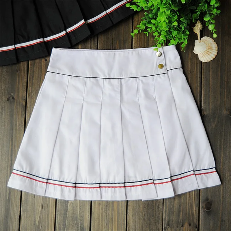 College Style Sports Skirt Female Pleated Tennis Skirt Sportswear Skort Games Skirts for Girls with Safety Pants
College Style Sports Skirt Female Pleated Tennis Skirt Sportswear Skort Games Skirts for Girls with Safety Pants