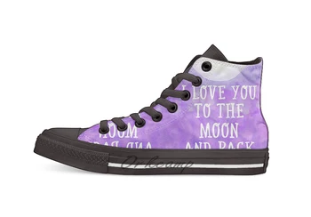 I Love You To The Moon and Back Novelty Design Casual Canvas Shoes Custom shoes Drop Shipping
I Love You To The Moon and Back Novelty Design Casual Canvas Shoes Custom shoes Drop Shipping