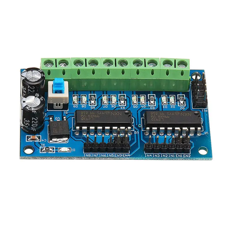 L293D 4 Dc Motor Drive Module Driver Intelligent H-Bridge For 4Wd Car Robot | Электроника