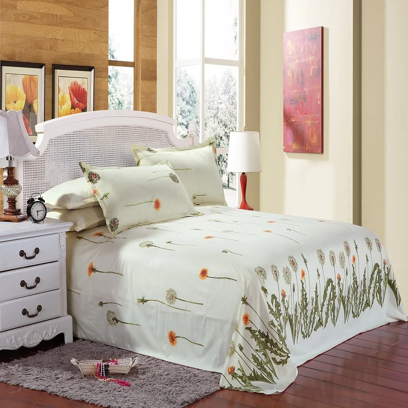 Flowers Printed Bedding Sets Floral Bedspread Duvet Cover Pillowcase Bed Sheet
Flowers Printed Bedding Sets Floral Bedspread Duvet Cover Pillowcase Bed Sheet