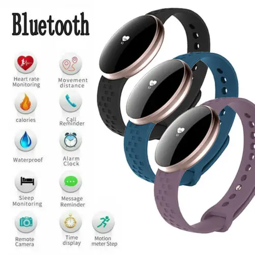 New Womens Bluetooth Smart Watch Activity Fitness Tracker Blood Pressure Watch Smart Band For iPhone Samsung Andriod Bracelet
New Womens Bluetooth Smart Watch Activity Fitness Tracker Blood Pressure Watch Smart Band For iPhone Samsung Andriod Bracelet