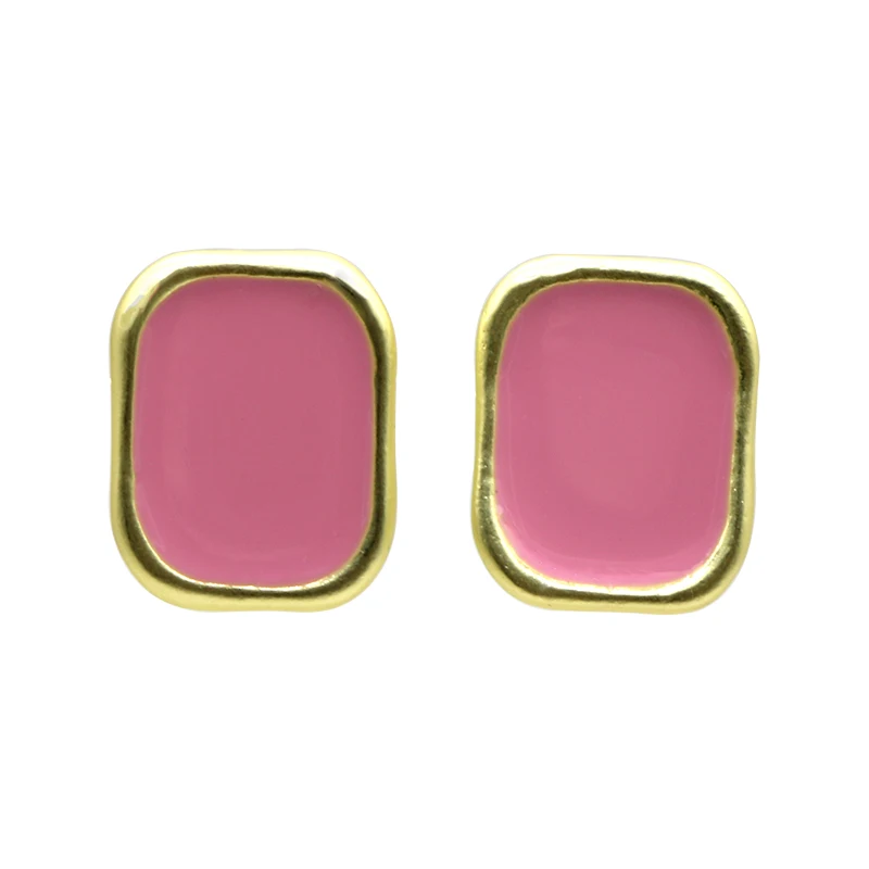 New Trendy Candy Color Enamel Rectangle Geometric Stud Earrings For Women 5 Colors Korean Earings Fashion Jewelry
New Trendy Candy Color Enamel Rectangle Geometric Stud Earrings For Women 5 Colors Korean Earings Fashion Jewelry