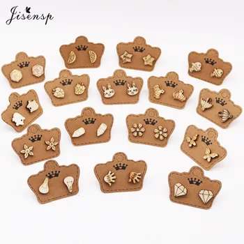 Jisensp Mix Wooden Earrings Women Cute Brown Small Animal Jewelry Flower Star Earrings for Kids Party Birthday Gift orecchini
Jisensp Mix Wooden Earrings Women Cute Brown Small Animal Jewelry Flower Star Earrings for Kids Party Birthday Gift orecchini