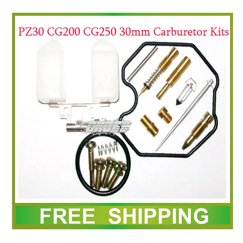 pz30 30mm keihin motorcycle 200cc 250cc carburetor CG250 kits repair tools gasket jet gasket idle valve needle accessories
pz30 30mm keihin motorcycle 200cc 250cc carburetor CG250 kits repair tools gasket jet gasket idle valve needle accessories