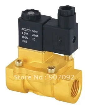 1/2'' Guide Solenoid Valves Brass CV=6.2 Normally Closed Water Air Solenoid Valves Model 2V130-15
1/2'' Guide Solenoid Valves Brass CV=6.2 Normally Closed Water Air Solenoid Valves Model 2V130-15