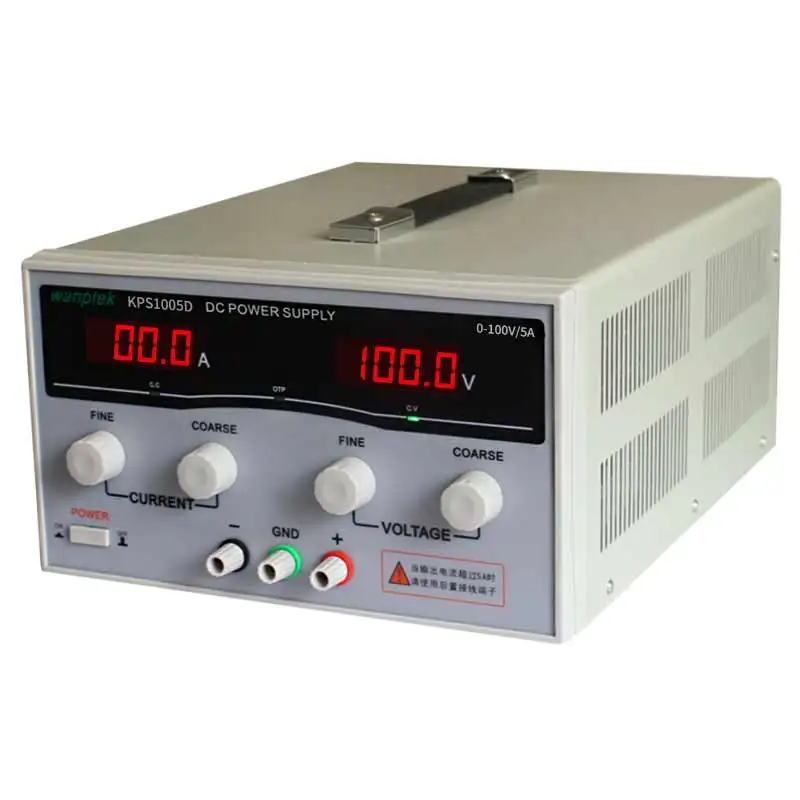 High quality Wanptek KPS1005D High precision Adjustable Display DC power supply 100V/5A High Power Switching power supply
High quality Wanptek KPS1005D High precision Adjustable Display DC power supply 100V/5A High Power Switching power supply