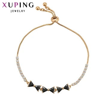 Xuping Fashion Luxury Bracelets for Women Popular Design Bracelets Jewelry Mother's Day Gifts 75680
Xuping Fashion Luxury Bracelets for Women Popular Design Bracelets Jewelry Mother's Day Gifts 75680