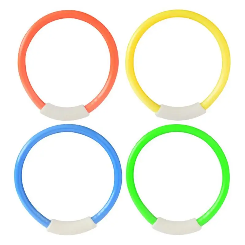 4 Pcs/Pack Child Kid Diving Ring Water Toys Underwater Swimming Pool Accessories Diving Buoys Loaded Throwing Toys Hot Sale
4 Pcs/Pack Child Kid Diving Ring Water Toys Underwater Swimming Pool Accessories Diving Buoys Loaded Throwing Toys Hot Sale
