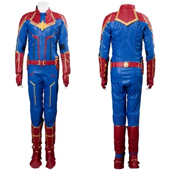 Avengers 4 Captain Marvel Cosplay Carol Danvers Cosplay Costume Ms. Marvel Jumpsuit Uniform Halloween Costume
Avengers 4 Captain Marvel Cosplay Carol Danvers Cosplay Costume Ms. Marvel Jumpsuit Uniform Halloween Costume