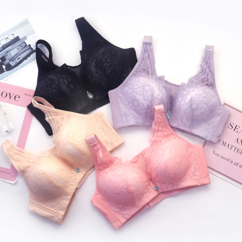 Large Size Sexy Lace Thin Cup Women's Bra 95BCD 100BCD Size Vest Style Full Cup Push Up Adjustment Underwear Ultra Thin Lace Bra
Large Size Sexy Lace Thin Cup Women's Bra 95BCD 100BCD Size Vest Style Full Cup Push Up Adjustment Underwear Ultra Thin Lace Bra