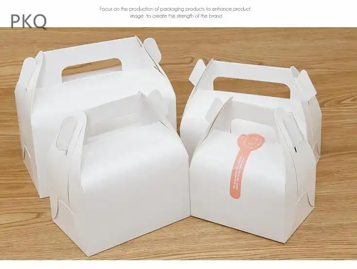 gift boxes with pvc window for candy/cake/soap/cookie/cupcake