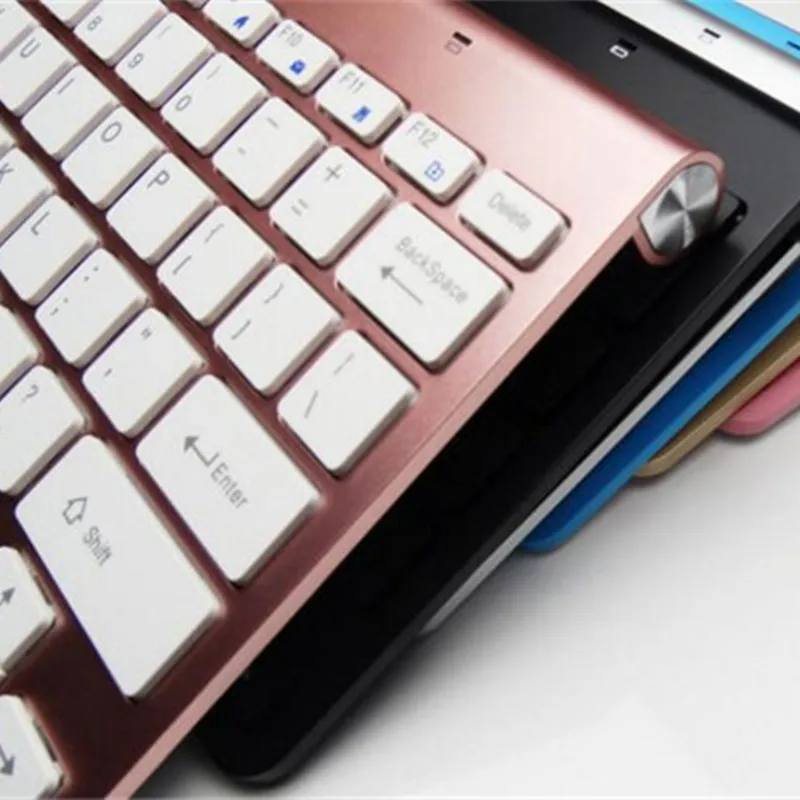 Wholesales 2.4GHz Wireless Multimedia Mini Keyboard 78Keys customize Rose gold black blue pink Multicolor
Wholesales 2.4GHz Wireless Multimedia Mini Keyboard 78Keys customize Rose gold black blue pink Multicolor
