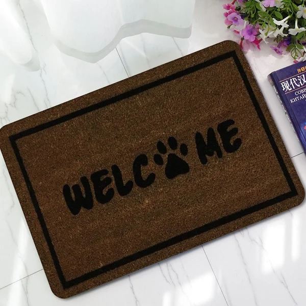 New Welcome Doormats Rubber Door Mat 3D Letter Yoga Carpet Everything for The Kitchen Living Room Bedroom Floor Mats
New Welcome Doormats Rubber Door Mat 3D Letter Yoga Carpet Everything for The Kitchen Living Room Bedroom Floor Mats