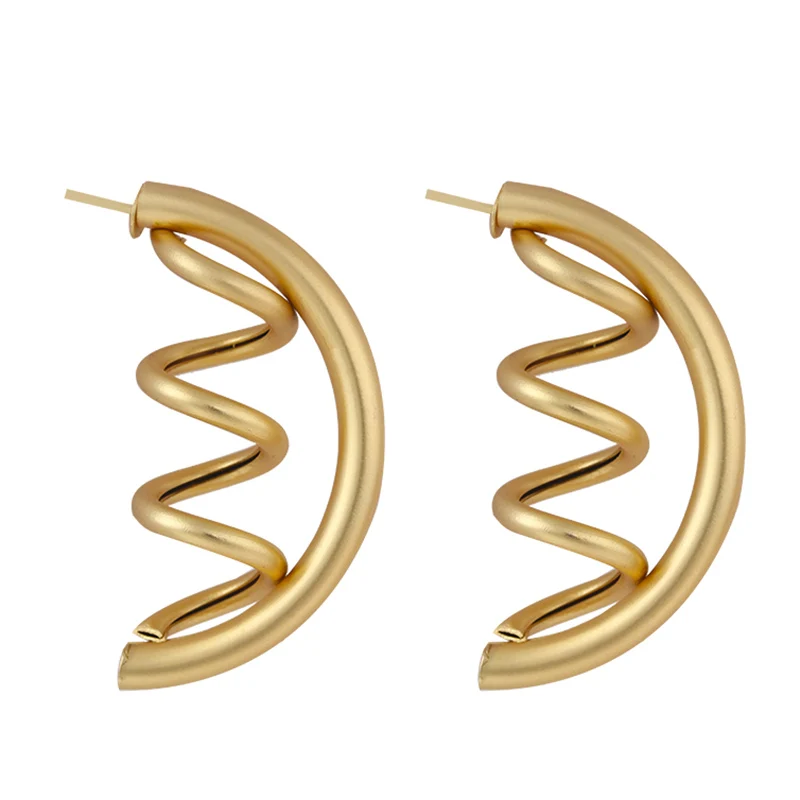 AENSOA Fashion 2019 Gold Color Drop Earrings For Women Geometric Moon Shape Hanging Dangle Statement Earrings Party Jewelry Gift
AENSOA Fashion 2019 Gold Color Drop Earrings For Women Geometric Moon Shape Hanging Dangle Statement Earrings Party Jewelry Gift