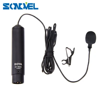BOYA BY-M4C Professional Clip-On Cardioid XLR Lavalier Microphone for Sony Canon Panasonic Camcorders Zoom Audio Recorders
BOYA BY-M4C Professional Clip-On Cardioid XLR Lavalier Microphone for Sony Canon Panasonic Camcorders Zoom Audio Recorders