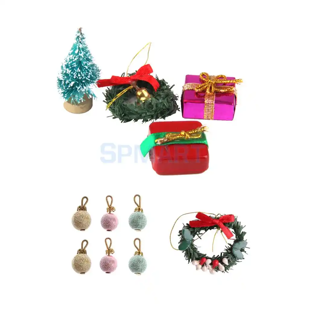 miniature dollhouse christmas decorations