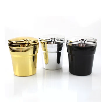 New Travel Portable Auto Car LED Light Cigarette Ashtray Smokeless Cylinder Holder
New Travel Portable Auto Car LED Light Cigarette Ashtray Smokeless Cylinder Holder