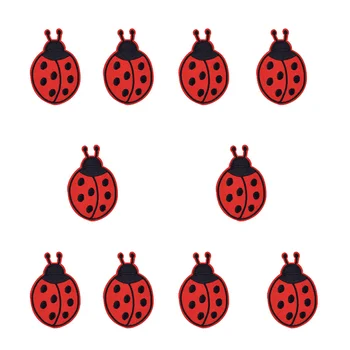 Patches for Clothes Iron on Applique Insect Stripes Sew Embroidery Patch for Jacket Cute Seven-Spot Ladybug Accessories 10 PCS
Patches for Clothes Iron on Applique Insect Stripes Sew Embroidery Patch for Jacket Cute Seven-Spot Ladybug Accessories 10 PCS