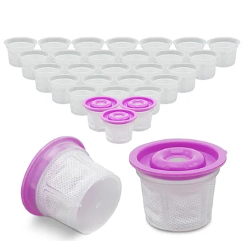 Behogar 30PCS Refillable Coffee Capsules Cups 5PCS Lids for Keurig Series Brewers Coffee Machine
Behogar 30PCS Refillable Coffee Capsules Cups 5PCS Lids for Keurig Series Brewers Coffee Machine