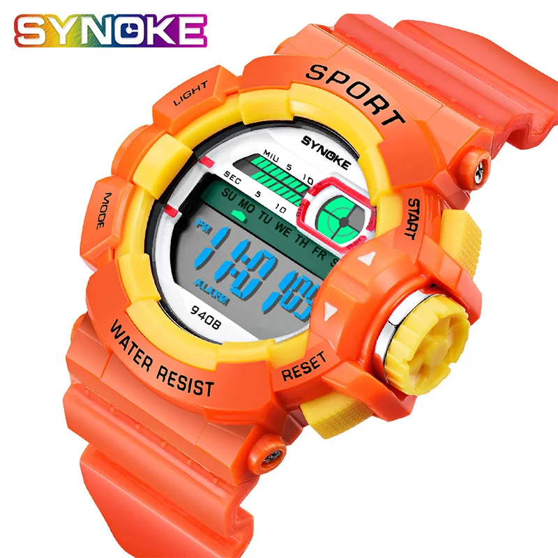 SYNOKE Children's Waterproof Fall-proof Watch Primary School Students New Year Gift Electronic Watch Age Boys Girls Kid's Watch
SYNOKE Children's Waterproof Fall-proof Watch Primary School Students New Year Gift Electronic Watch Age Boys Girls Kid's Watch