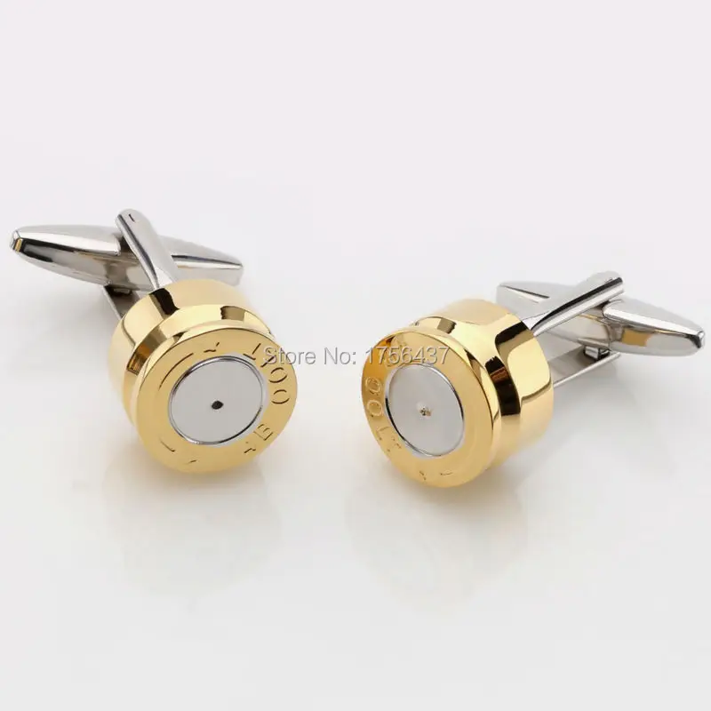 Promotion! Lepton Men Cuff links New Fashion 18K Gold Plating Bullet Design Best Gift For Men wholesale&retail
Promotion! Lepton Men Cuff links New Fashion 18K Gold Plating Bullet Design Best Gift For Men wholesale&retail