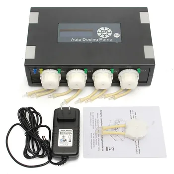 For Jebao DP-4 Auto Dosing Pump -Automatic Doser For Reef Aquarium Elements Seawater Fish Tank 23.3x14.7x6.6cm
For Jebao DP-4 Auto Dosing Pump -Automatic Doser For Reef Aquarium Elements Seawater Fish Tank 23.3x14.7x6.6cm
