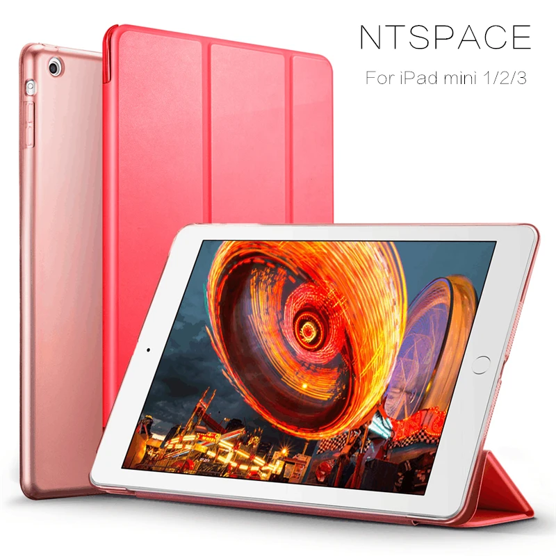 NTSPACE Ultra Thin Magnetic PU Leather Flip Cover Cases for Apple iPad Mini 1 2 3 Smart Wake Up Sleep Stand Holder Tablet Case
NTSPACE Ultra Thin Magnetic PU Leather Flip Cover Cases for Apple iPad Mini 1 2 3 Smart Wake Up Sleep Stand Holder Tablet Case