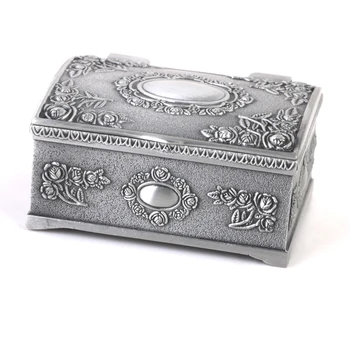 Vintage Treasure Chests Shape Tin Jewelry Ring Box Gift Case Antique Mental
Vintage Treasure Chests Shape Tin Jewelry Ring Box Gift Case Antique Mental