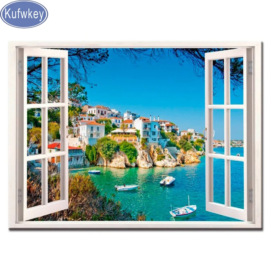 Diamond Embroidery Landscape Full Square Kit Diamond Painting sea house Scenic Pictures Of Rhinestones Diamond Mosaic Home Decor
Diamond Embroidery Landscape Full Square Kit Diamond Painting sea house Scenic Pictures Of Rhinestones Diamond Mosaic Home Decor