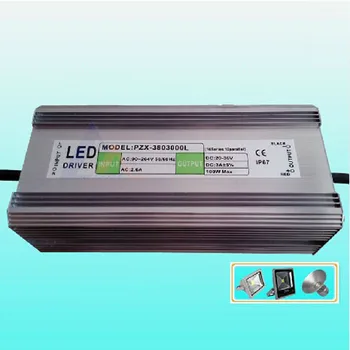 IP65 Waterproof 100W LED Driver Power Supply Constant Current AC90-264V 3000mA for LED Bulb
IP65 Waterproof 100W LED Driver Power Supply Constant Current AC90-264V 3000mA for LED Bulb