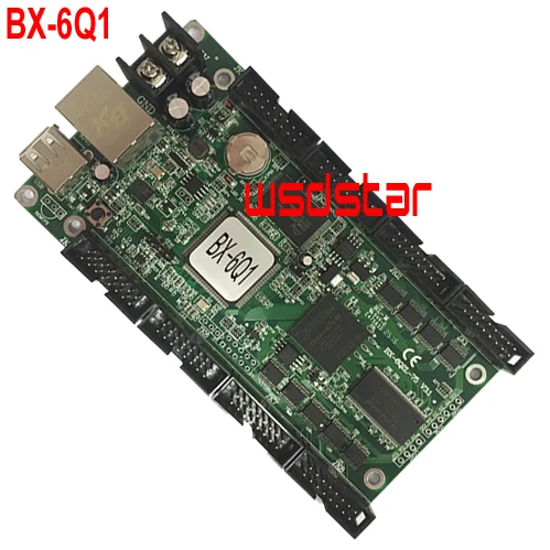 BX-6Q1(75) Ethernet + USB порт 1024*64 BX-6Q1 lintel полноцветный контроллер асинхронный RGB