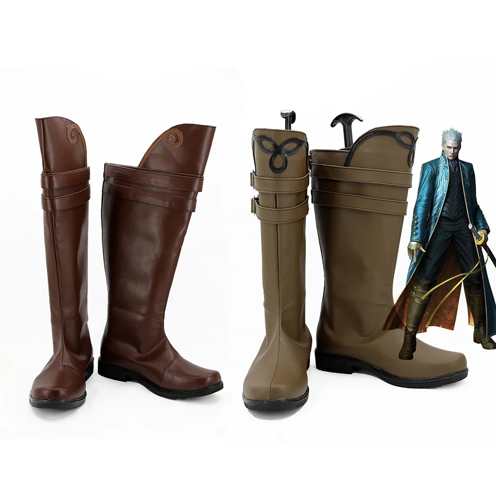 DmC game Vergil Cosplay Boots Shoes Custom Made for Adult Men Women Cosplay Shoes Boots
DmC game Vergil Cosplay Boots Shoes Custom Made for Adult Men Women Cosplay Shoes Boots
