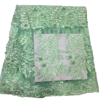 French Lace Fabric 2018 Embroidered Nigerian Beaded and stones Laces Fabric High Quality French Tulle Lace Fabric H806-2
French Lace Fabric 2018 Embroidered Nigerian Beaded and stones Laces Fabric High Quality French Tulle Lace Fabric H806-2