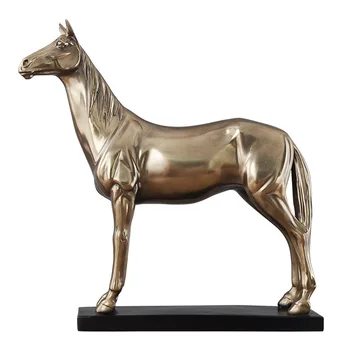 Abstract Animal Figurine Cold Cast Copper Fine Horse Statue Bronze Horse Art Sculpture Resin Crafts Home Decor Ornament R1372
Abstract Animal Figurine Cold Cast Copper Fine Horse Statue Bronze Horse Art Sculpture Resin Crafts Home Decor Ornament R1372