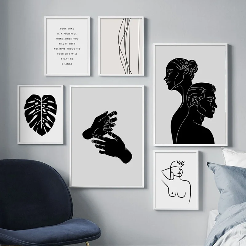 Abstract Woman Line Face Monstera Nordic Posters And Prints Wall Art Canvas Painting Wall Pictures For Living Room Home Decor
Abstract Woman Line Face Monstera Nordic Posters And Prints Wall Art Canvas Painting Wall Pictures For Living Room Home Decor